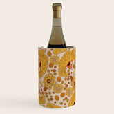 70s Floral Pattern Wine Chiller