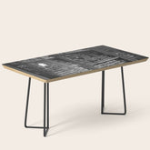 A book lovers dream - Cast-iron Book Alcoves Cincinnati Library black and white photography Coffee Table