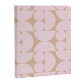 "Grapes and apple slices (pale pink)" Canvas Print