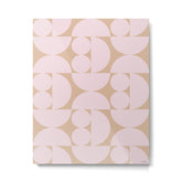 "Grapes and apple slices (pale pink)" Metal Print
