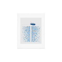 217 Finicky Fish (plenty of fish in the sea) Art Print