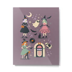 50s Witch Vibes Metal Print