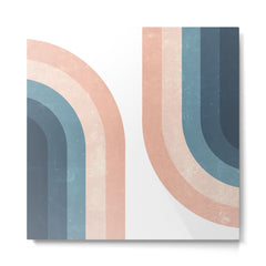 70s Rainbow Metal Print