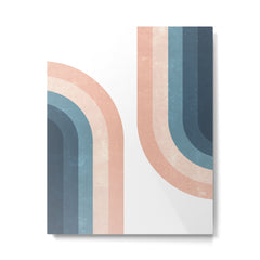 70s Rainbow Metal Print