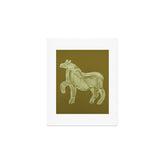 A Horse Says Hello Art Print