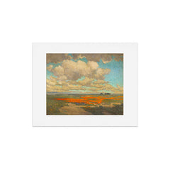 1911 Granville Redmond - A Field of California Poppies Art Print