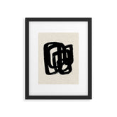 A Heavy Thought Framed Art Print