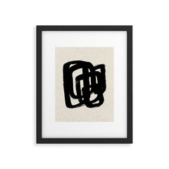 A Heavy Thought Framed Art Print