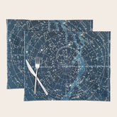 1900 Star Constellation Map - Chart Vintage Poster Placemat