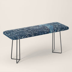 1900 Star Constellation Map - Chart Vintage Poster Bench