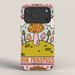 2. High Priestess Mushroom iPhone Case