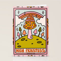 2. High Priestess Mushroom Stationery Card