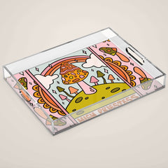 2. High Priestess Mushroom Acrylic Tray