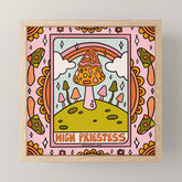 2. High Priestess Mushroom Mini Art Print