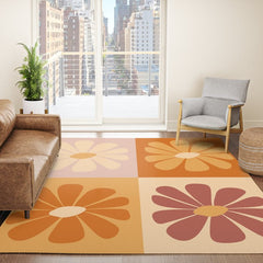 70's Daisy Bloom Rug