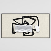 A Family Of Five Desk Mat