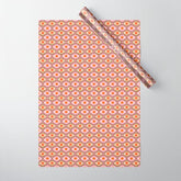 70s Disco Daisy Flower Pattern Wrapping Paper