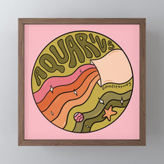2020 Aquarius Mini Art Print
