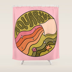 2020 Aquarius Shower Curtain