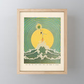 "And Pipe the Little Songs that Are Inside of Bubbles " by Dugald Stewart Walker, 1920 Mini Art Print