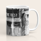 1923 People's Drug Store Prohibition Washington DC Georgetown vintage black and white photograph Coffee Mug
