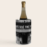 1923 People's Drug Store Prohibition Washington DC Georgetown vintage black and white photograph Wine Chiller