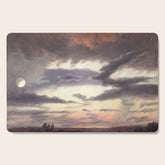 "Cloud Study" by Knud Baade, 1838 Cutting Board