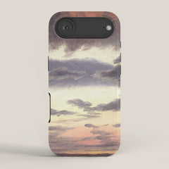 "Cloud Study" by Knud Baade, 1838 iPhone Case