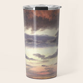 "Cloud Study" by Knud Baade, 1838 Travel Mug