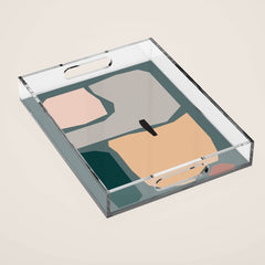 // Shape study #20 Acrylic Tray