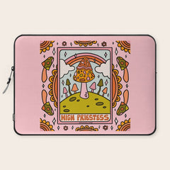 2. High Priestess Mushroom Laptop Sleeve