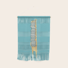 A Book Lover (blue) Wall Hanging