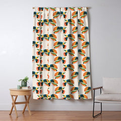 A bird Window Curtain