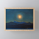 "Moonlight, Winter" by Rockwell Kent (1940) Mini Art Print