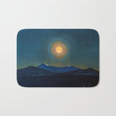 "Moonlight, Winter" by Rockwell Kent (1940) Bath Mat