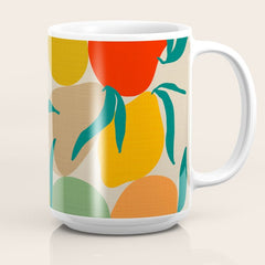 2025 RETRO FRUIT MARKET CALENDAR Coffee Mug