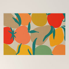 2025 RETRO FRUIT MARKET CALENDAR Welcome Mat