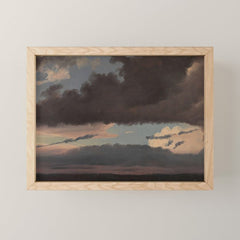 "Cloud Study" by Knud Baade, 1839 Mini Art Print
