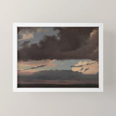 "Cloud Study" by Knud Baade, 1839 Mini Art Print