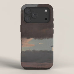 "Cloud Study" by Knud Baade, 1839 iPhone Case