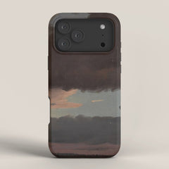 "Cloud Study" by Knud Baade, 1839 iPhone Case