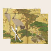 16th Century Japanese Birds & Flowers Placemat