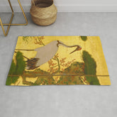 16th Century Japanese Birds & Flowers Rug