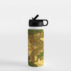 16th Century Japanese Birds & Flowers Water Bottle