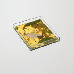16th Century Japanese Birds & Flowers Acrylic Tray