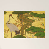 16th Century Japanese Birds & Flowers Welcome Mat