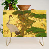 16th Century Japanese Birds & Flowers Credenza
