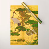16th Century Japanese Birds & Flowers Wrapping Paper