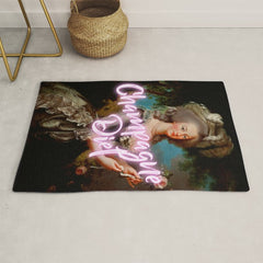 Champagne Diet' Marie Antoinette Rug