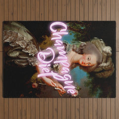 Champagne Diet' Marie Antoinette Outdoor Rug